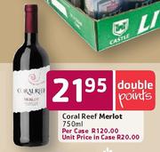 Coral Reef Merlot-Per Case