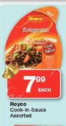 Royco Cook-in-Sauce Assorted-Each