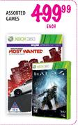 XBOX 360 Assorted Games-Each