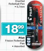 Pilot Frixion Rollerball Pen-Each