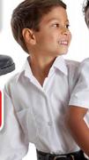 Toughees Long-Sleeved Raised Collar Shirts-5-6 Years