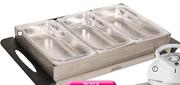 Sunbeam Stainless Steel Buffel Server/Hot Tray-Each