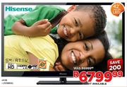 42" LED Hisense FHD(42K316)