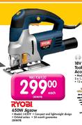 Ryobi 650W Jigsaw-Each