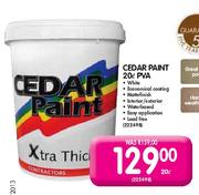 Cedar Paint PVA-20Ltr