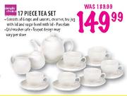 Simple Choice 17 Piece Tea Set