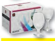 Kouros Beer Glasses-6 Per Pack