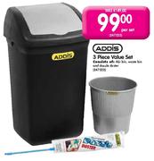 Addis 3 Piece Value Set-Per Set