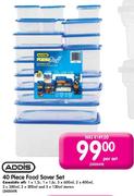 Addis 40 Piece Food Saver Set-Per Set