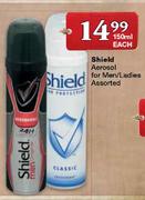 Aerosol for Men/Ladies Assorted-150ml Each