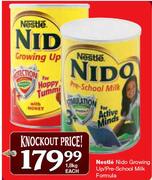 Nestle Nido Growing Up/Pre-School Milk Formula-1.8Kg Each