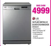 LG 14 Place Metallic Silver Dishwasher(D1452LF)