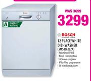 Bosch 12 Place White Dishwasher(SMS40E02ZA)