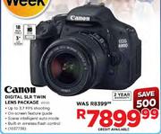 Canon Digital SLR Twin Lens Package (600D)