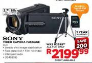 Sony Video Camera Package (SX22)