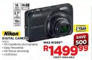 Nikon Digital Camera (S6300)