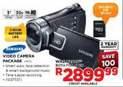 Samsung Video Camera Package (H400)