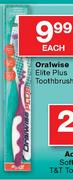 Oralwise Elite Plus Toothbrush Each