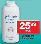 Johnson's Babapoeier-400g