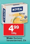 Nivea Badseep Verskeidenheid-100g Elk