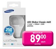 Samsung LED Globe Classic A60-Each