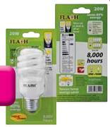 Flash Energy Saving Spiral Sensor Lamp BC & ES-20W Each