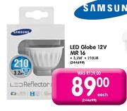 Samsung LED Globe 12V MR 16-Each