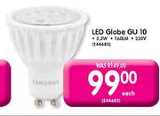 Samsung LED Globe GU 10-Each