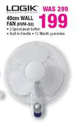Logik Wall Fan-40cm(HVM-50)