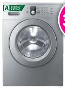 Samsung Metallic Silver Front Load Washing Machine-6kg