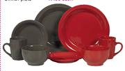 Gibson Home Loose Dinnerware Dinner Plate-Each