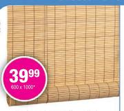 Ready-Made PVC Roll-Up Blinds (Natural Colour Only)-1200x1600mm