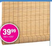 Ready-Made PVC Roll-Up Blinds (Natural Colour Only)-1800x1600mm