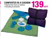 Comforter In A Cushion-Each