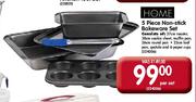 Home 5 Piece Non-Stick Bakeware Set-Per Set