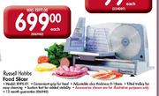 Russel Hobbs Food Slicer(RHFS-01)