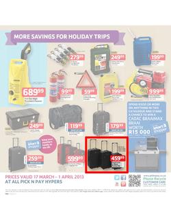 Pick n Pay Hyper : Make the most of the outdoors (17 Mar - 1 Apr 2013), page 12