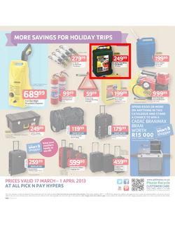 Pick n Pay Hyper : Make the most of the outdoors (17 Mar - 1 Apr 2013), page 12