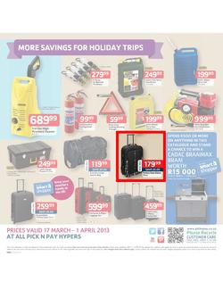 Pick n Pay Hyper : Make the most of the outdoors (17 Mar - 1 Apr 2013), page 12