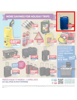 Pick n Pay Hyper : Make the most of the outdoors (17 Mar - 1 Apr 2013), page 12
