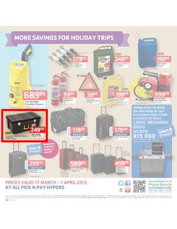 Pick n Pay Hyper : Make the most of the outdoors (17 Mar - 1 Apr 2013), page 12