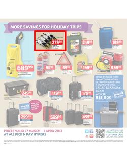 Pick n Pay Hyper : Make the most of the outdoors (17 Mar - 1 Apr 2013), page 12