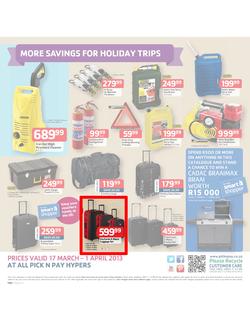 Pick n Pay Hyper : Make the most of the outdoors (17 Mar - 1 Apr 2013), page 12