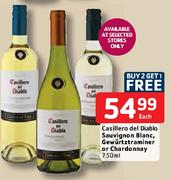Casillero Del Diablo Sauvignon Blanc,Gew Urtztraminer Or Chardonnay-750ml Each