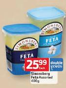 Simonsberg Feta Assorted-400g Each