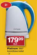 Platinum 360Deg. Koordlose Ketel-2Ltr