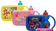 Disney Spiderman Lunch Box and Bottle