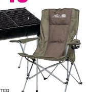 Camp Master High Backrest Chair-Each