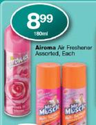 Airoma Air Freshener Assorted-180ml Each