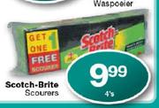 Scotch -Brite Scourers-4's